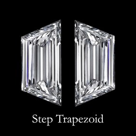 Step Trapezoid Matched Diamond Pair