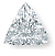 Trilliant Diamond Triangle