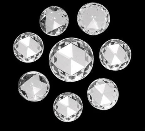 white-transparent-rose-cut-diamonds
