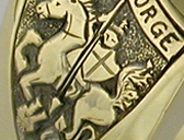 Reverse Hand Engraved Symbol