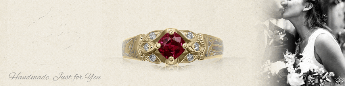 rustic engagement ring banner