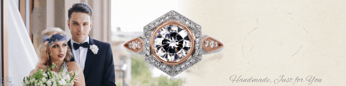 art deco engagement ring banner