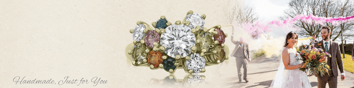 cluster engagement ring banner