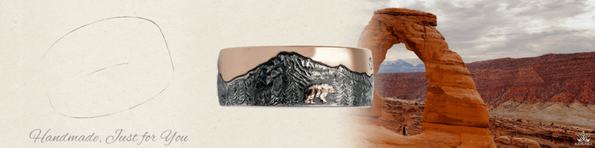 mountain wedding bands banner