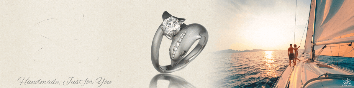 ocean engagement ring banner