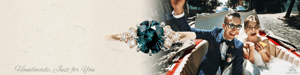 petite engagement ring banner