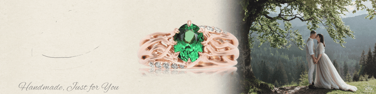 tree branch engagement ring banner