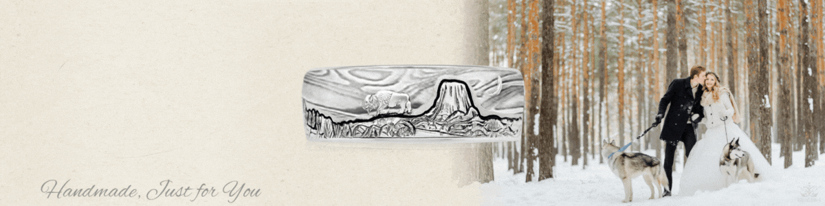 wildlife wedding bands banner