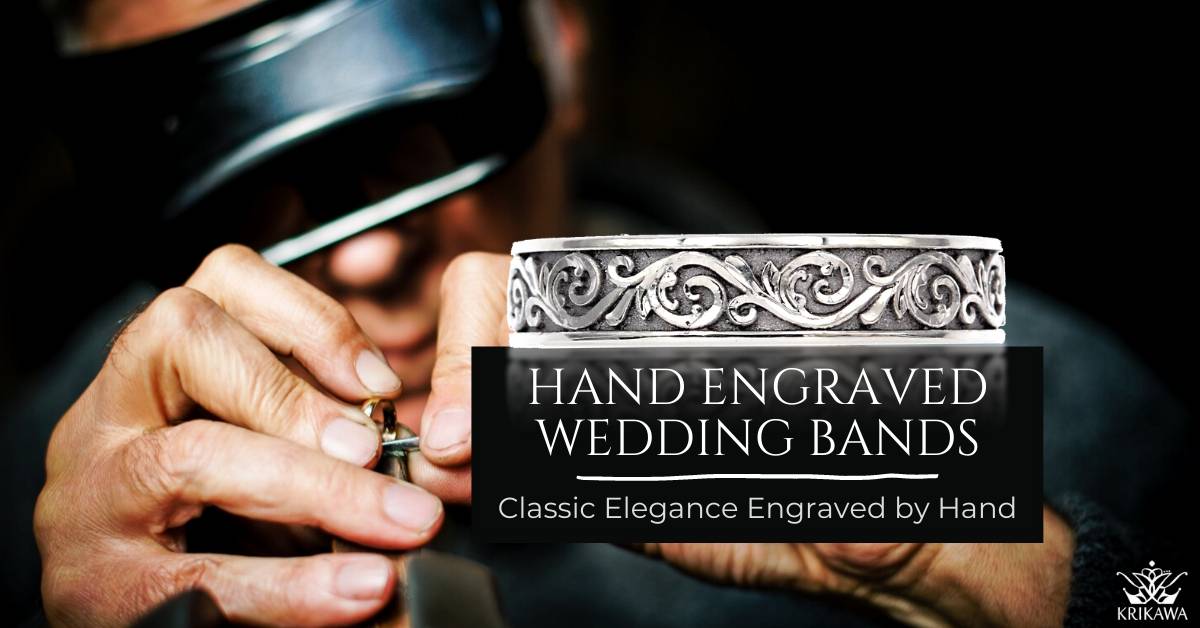 Hand Engraved Wedding Bands