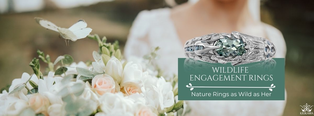 nature engagement rings