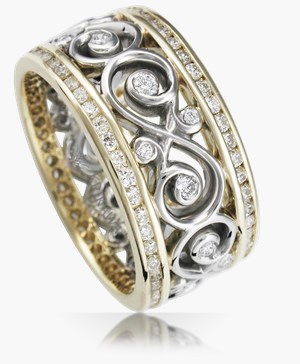 Unique Wedding Rings Bands For Men Women Krikawa Women S Diamond Rings