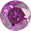 February - purple color enhanced diamond