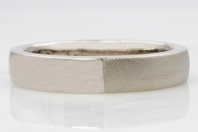 14K Pd White Gold Metal Sample