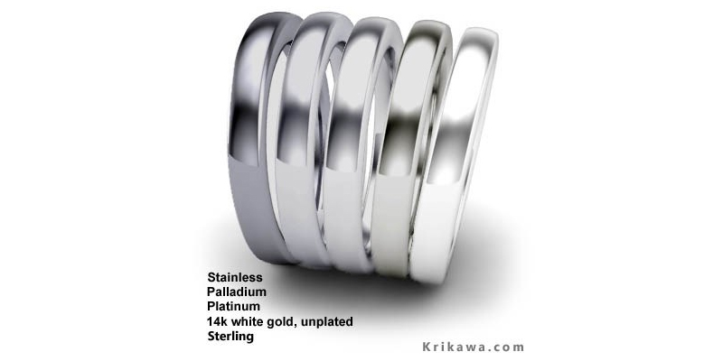 White Metal Colors