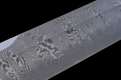 Damascus Steel Mokume Pattern