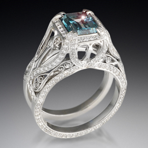 Belle Epoque Luxury Wedding Ring Wrap Enhancer