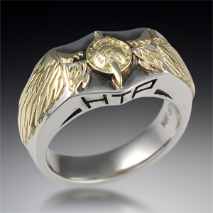 Signet Ring with Wings