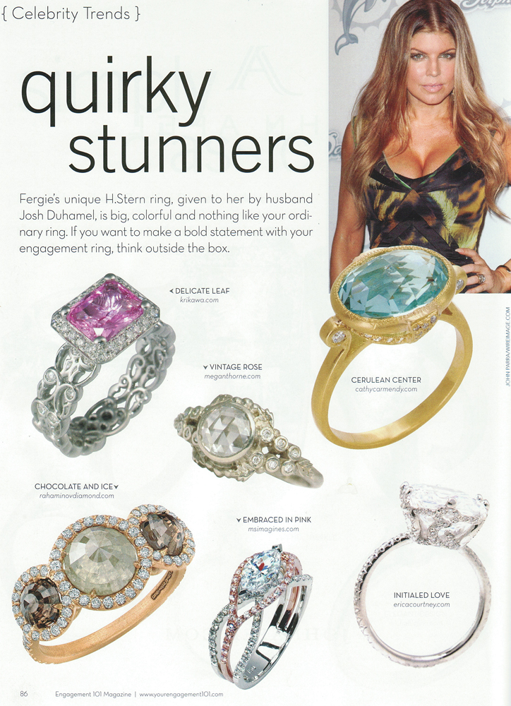 Engagement 101 Magazine 2010 Quirky Stunners Feature