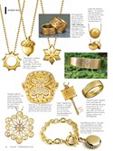 Musical Symbol Wedding Band in 14K Yellow Gold Inside Weddings Fall 2009 featuring Musical Symbol Ring