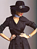 Richard Avedon-Inspired Fashion Shoot JCKstyle Fall Winter 2008 Spread with High Tea Cocktail Ring