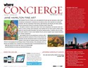 Where Concierge Newsletter Where Newsletter Winter 2010