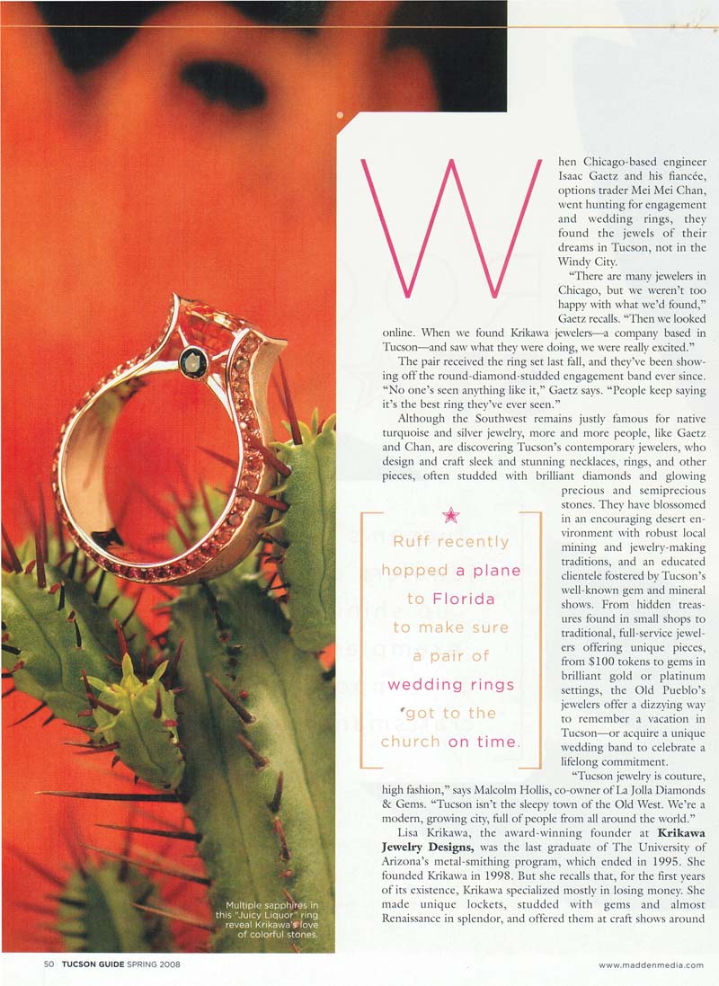 Tucson Guide Spring 2008 Article