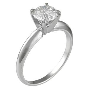 Temporary Diamond Engagement Ring