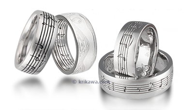 Musical Symbol Rings