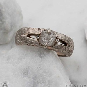 Ancient Roman Rough Diamond Ring 