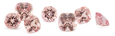 Peach Lab Created Sapphires