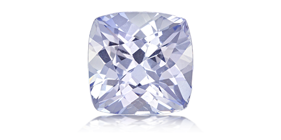 Cushion White Sapphire