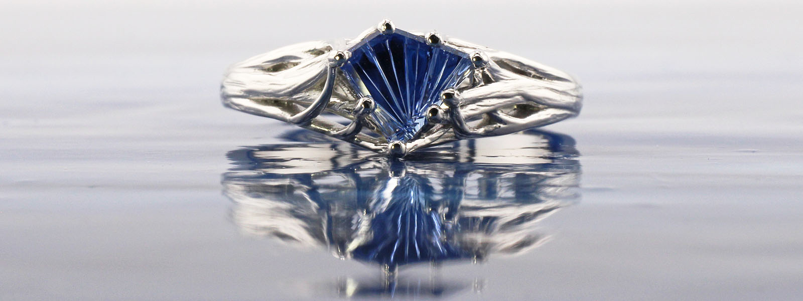 Fantasy cut gemstones for engagement rings