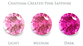 pink sapphire shades