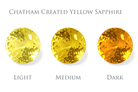 yellow sapphire shades