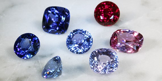 Colorful Natural Sapphires