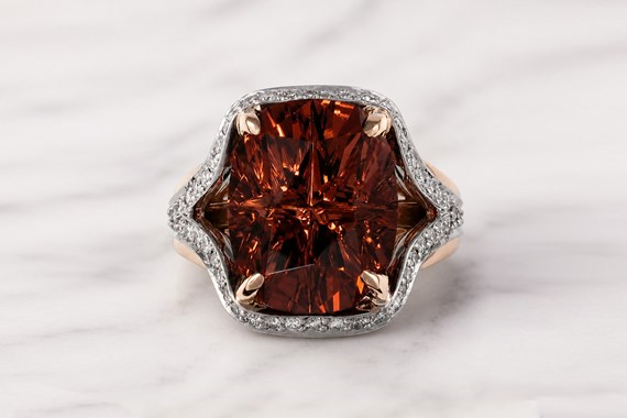 cocktail fantasy cut ring
