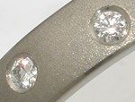 Flush Set Flush Set Wedding Band