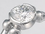 Semi-Bezel Semi-Bezel in Engagement Ring